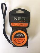 Рулетка стальная с фиксатором компактная Neo