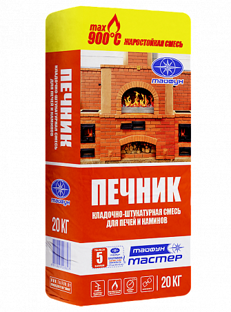 Клей-штукатурка ПЕЧНИК Тайфун