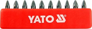 Бита PZ 25мм компл. 10шт. (в блистере) Yato